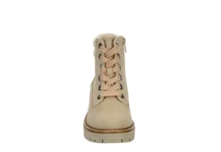 Cupcake Couture Girls Lexi Lace-up Boot - Beige -Deals All Walk Styles Store US 01 702557 02