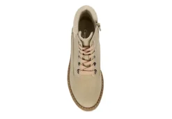 Cupcake Couture Girls Lexi Lace-up Boot - Beige -Deals All Walk Styles Store US 01 702557 05