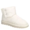 Cupcake Couture Girls Puffin Boot - Off White