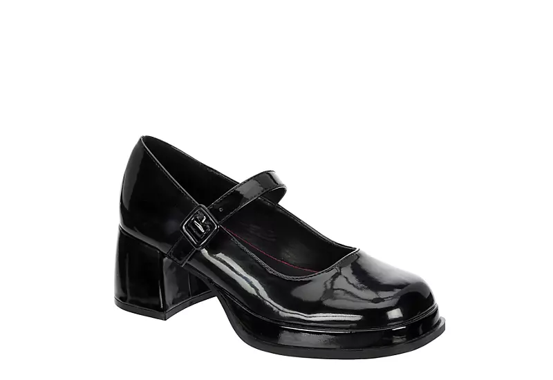 Steve Madden Girls Jkitty Mary Jane Dress Shoe - Black 1 Steve Madden Girls Jkitty Mary Jane Dress Shoe - Black