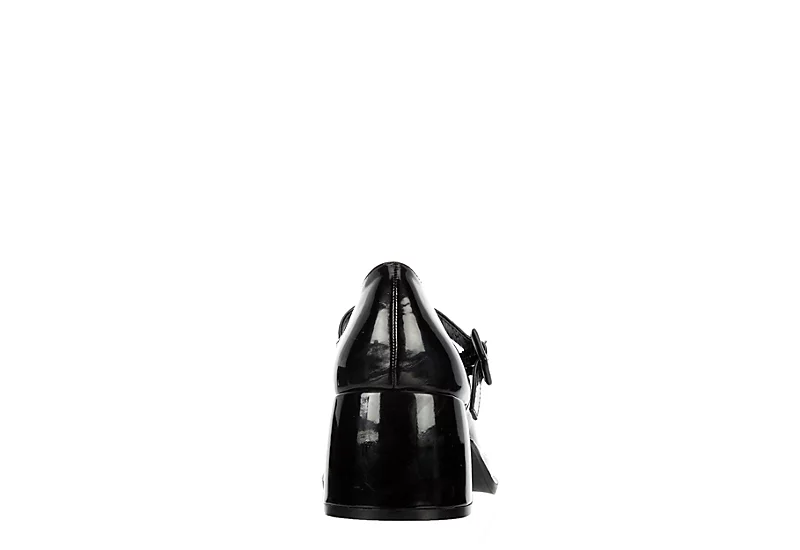 Steve Madden Girls Jkitty Mary Jane Dress Shoe - Black 5 Steve Madden Girls Jkitty Mary Jane Dress Shoe - Black - Image 5