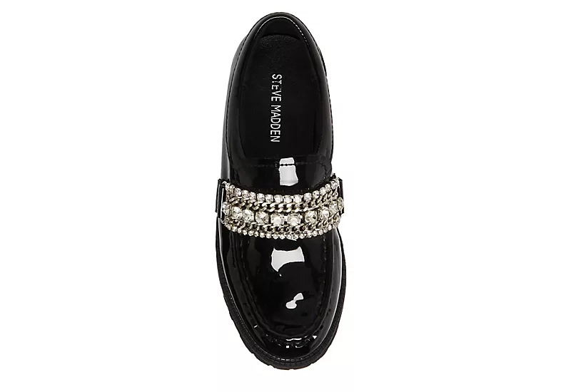 Steve Madden Girls Jmaybell Dress Shoe - Black 5 Steve Madden Girls Jmaybell Dress Shoe - Black - Image 5