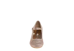 Badgley Mischka Girls Glitterful Dress Shoe - Rose Gold -Deals All Walk Styles Store US 01 702611 02