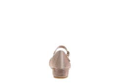 Badgley Mischka Girls Glitterful Dress Shoe - Rose Gold -Deals All Walk Styles Store US 01 702611 04