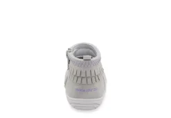 Stride Rite Girls Infant Crib Bianca Boot - Grey -Deals All Walk Styles Store US 01 702617 04