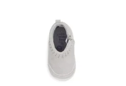 Stride Rite Girls Infant Crib Bianca Boot - Grey -Deals All Walk Styles Store US 01 702617 05