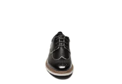 Stacy Adams Boys Synergy Oxford - Black -Deals All Walk Styles Store US 01 702636 02