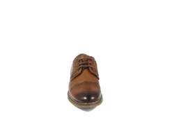 Stacy Adams Boys Infant Dickinson Oxford - Cognac -Deals All Walk Styles Store US 01 702638 02