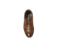 Stacy Adams Boys Infant Dickinson Oxford - Cognac -Deals All Walk Styles Store US 01 702638 05