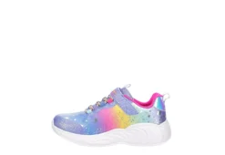 Skechers Girls Unicorn Dreams Light Up Sneaker - Light Blue -Deals All Walk Styles Store US 01 702644 03