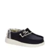 Heydude Boys Infant Wally Toddler Slip On Sneaker - Navy