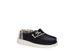 Heydude Boys Infant Wally Toddler Slip On Sneaker - Navy