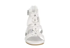 Rachel Shoes Girls Infant Lil Carlee Dress Heel - White -Deals All Walk Styles Store US 01 702665 02