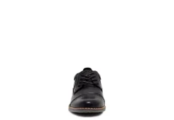 Steve Madden Boys Boliverr Dress Shoe - Black -Deals All Walk Styles Store US 01 702667 02