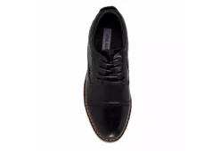 Steve Madden Boys Boliverr Dress Shoe - Black -Deals All Walk Styles Store US 01 702667 04