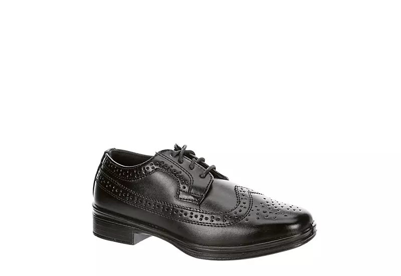 Deer Stags Boys Ace Wingtip Oxford - Black 1 Deer Stags Boys Ace Wingtip Oxford - Black