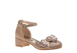 Badgley Mischka Girls O-bm90016mrglg Dress Pump - Rose Gold