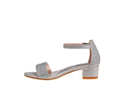 Badgley Mischka Girls O-bm80285ssilv Dress Sandal - Silver -Deals All Walk Styles Store US 01 702696 03