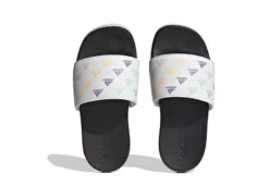 Adidas Girls Adilette Comfort Slide Sandal - Grey -Deals All Walk Styles Store US 01 702718 03