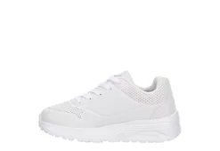 Skechers Girls Uno Lite Sneaker - White 10 Skechers Girls Uno Lite Sneaker - White -Deals All Walk Styles Store US 01 702811 03