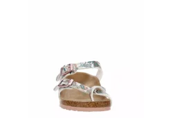 Birkenstock Girls Mayari Footbed Sandal - Pink -Deals All Walk Styles Store US 01 702832 02