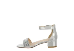 Cupcake Couture Girls Belle Dress Sandal - Silver -Deals All Walk Styles Store US 01 702846 03