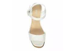Limelight Girls Carlie Wegde Sandal - White -Deals All Walk Styles Store US 01 702854 05