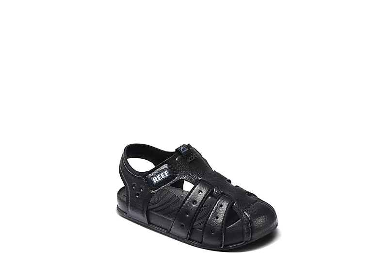 Reef Boys Infant Little Water Beachy Sandal - Black 1 Reef Boys Infant Little Water Beachy Sandal - Black