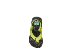 Reef Boys Infant Little Ahi Flip Flop Sandal - Green -Deals All Walk Styles Store US 01 702868 02