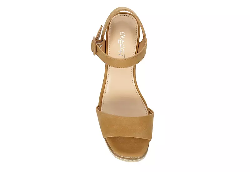 Limelight Girls Carlie Wegde Sandal - Tan 6 Limelight Girls Carlie Wegde Sandal - Tan - Image 6