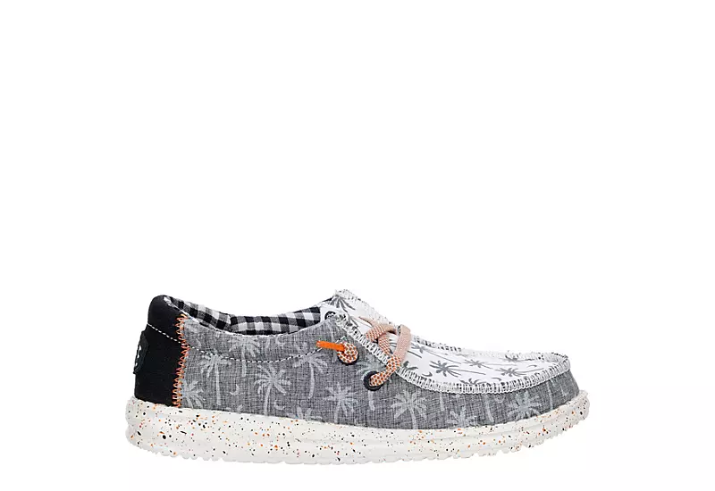 Heydude Boys Infant Wally Toddler Slip On Sneaker - Navy 2 Heydude Boys Infant Wally Toddler Slip On Sneaker - Navy - Image 2