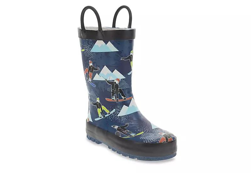 Western Chief Boys Infant Shredder Rain Boot - Blue 1 Western Chief Boys Infant Shredder Rain Boot - Blue