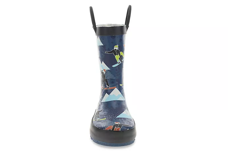 Western Chief Boys Infant Shredder Rain Boot - Blue 3 Western Chief Boys Infant Shredder Rain Boot - Blue - Image 3