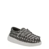 Heydude Boys Infant Wally Toddler Slip On Sneaker - Grey