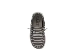 Heydude Boys Infant Wally Toddler Slip On Sneaker - Grey -Deals All Walk Styles Store US 01 702923 05