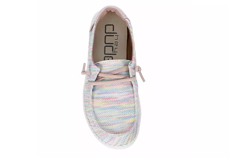 Heydude Girls Wendy Youth Sox Slip On Sneaker - Multicolor 6 Heydude Girls Wendy Youth Sox Slip On Sneaker - Multicolor - Image 6