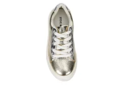 Steve Madden Girls Jstudio Sneaker - Gold 12 Steve Madden Girls Jstudio Sneaker - Gold -Deals All Walk Styles Store US 01 703078 05