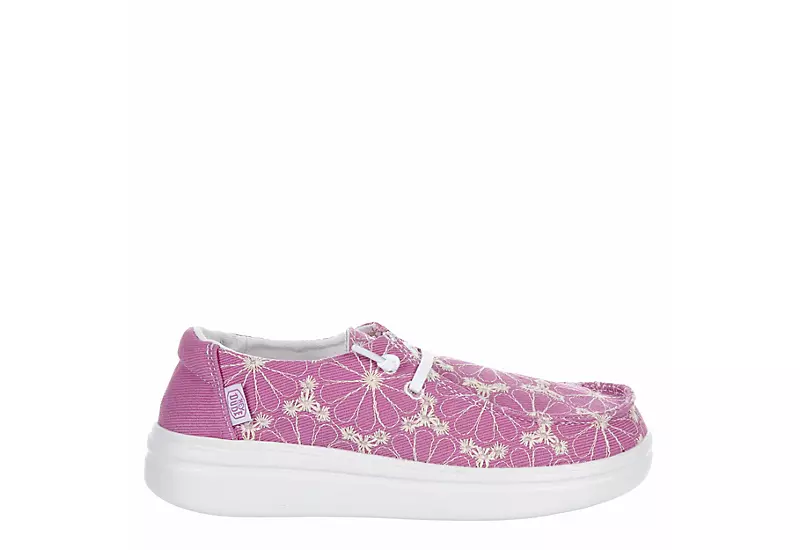 Heydude Girls Wendy Youth Rise Slip On Sneaker - Purple 2 Heydude Girls Wendy Youth Rise Slip On Sneaker - Purple - Image 2