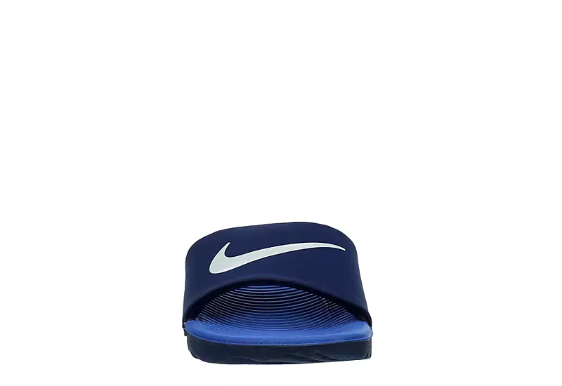 Nike Boys Kawa Slide Sandal - Navy 3 Nike Boys Kawa Slide Sandal - Navy - Image 3