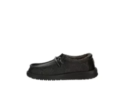Heydude Boys Wally Youth Slip On Sneaker - Black -Deals All Walk Styles Store US 01 733081 03