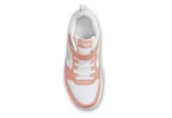 Nike Girls Court Borough 2 Low Top Sneaker - White -Deals All Walk Styles Store US 01 807753 04
