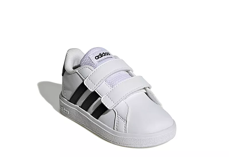 Adidas Boys Infant Grand Court 2.0 Sneaker - White 1 Adidas Boys Infant Grand Court 2.0 Sneaker - White