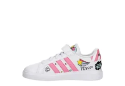 Adidas Girls Grand Court 2.0 Sneaker - White -Deals All Walk Styles Store US 01 807839 03