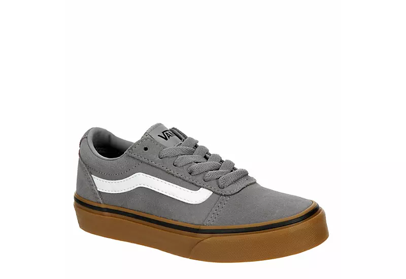 Vans Boys Ward Sneaker - Grey 1 Vans Boys Ward Sneaker - Grey