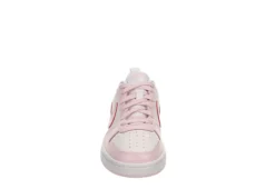 Nike Girls Court Borough 2 Low Top Sneaker - White -Deals All Walk Styles Store US 01 807984 02