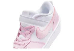 Nike Girls Court Borough 2 Low Top Sneaker - White 13 Nike Girls Court Borough 2 Low Top Sneaker - White -Deals All Walk Styles Store US 01 807985 06