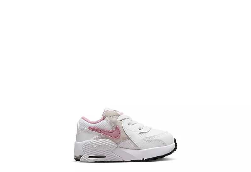 Nike Girls Infant Air Max Excee Sneaker - White 2 Nike Girls Infant Air Max Excee Sneaker - White - Image 2