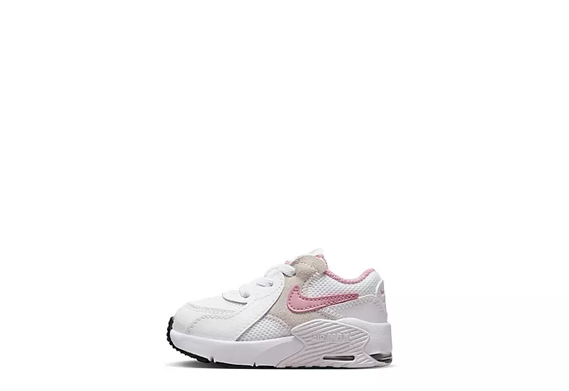 Nike Girls Infant Air Max Excee Sneaker - White 3 Nike Girls Infant Air Max Excee Sneaker - White - Image 3