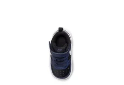 Nike Boys Infant Court Borough 2 Low Top Sneaker - Navy -Deals All Walk Styles Store US 01 807988 04