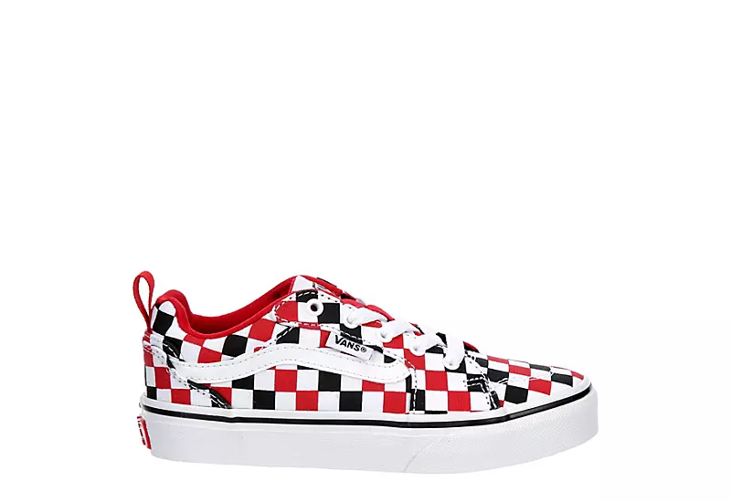 Vans Boys Filmore Sneaker - Red 2 Vans Boys Filmore Sneaker - Red - Image 2